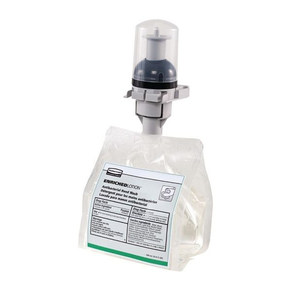 Rubbermaid Flex geruchsneutrale antibakterielle Flüssigseife 500ml (5 Stück), FN388