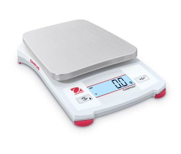 OHAUS Tragbare Waage CX221 EU, Wägekapazität 220 g, Ablesbarkeit beim Wiegen 0.1 g, 30428208