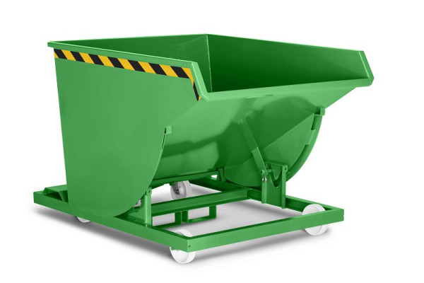 RR Industrietechnik Selbstkipper Typ RSK-50, RAL 6018 gelbgrün, 0,5 cbm, 120100336