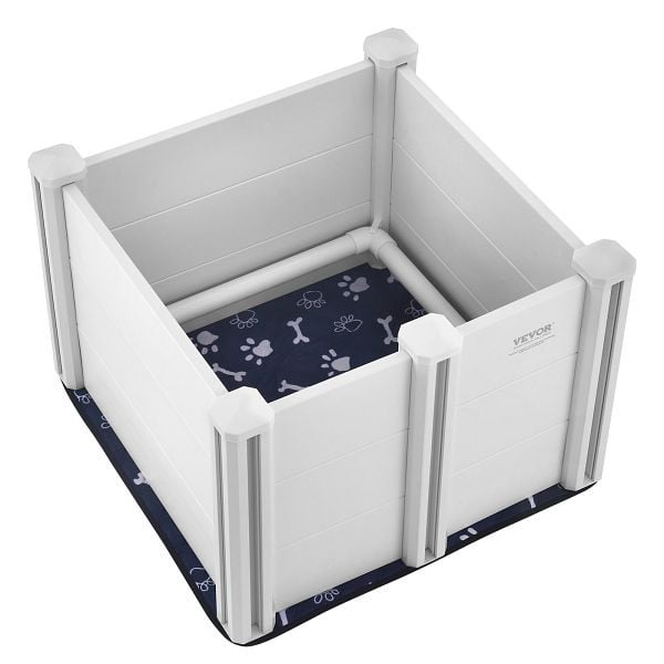 VEVOR Wurfbox Welpenlaufstall Welpenauslauf Tierlaufstall Wurfkiste 72x72x46cm, ZJZJSLXXQS004NQTVV0