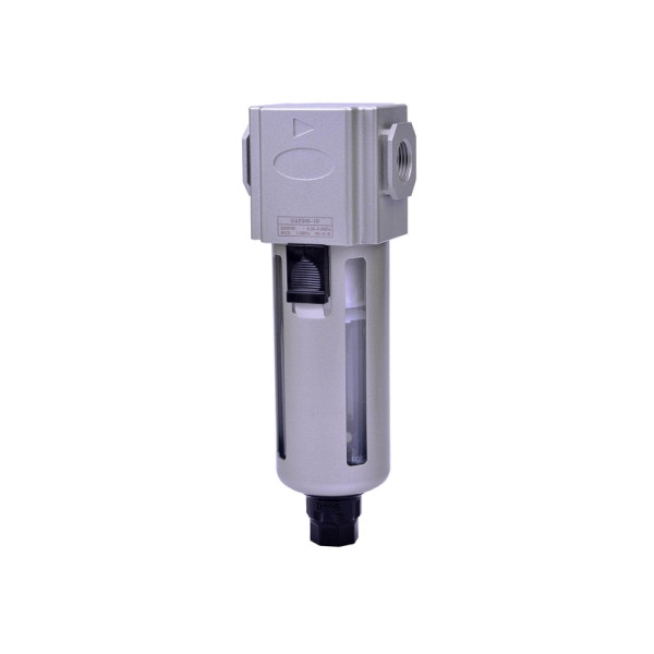 Riegler Filter »GA«, PC-Behälter, Schutzkorb, 5 µm, BG 300, G 3/8, Ablass: VA, 178462