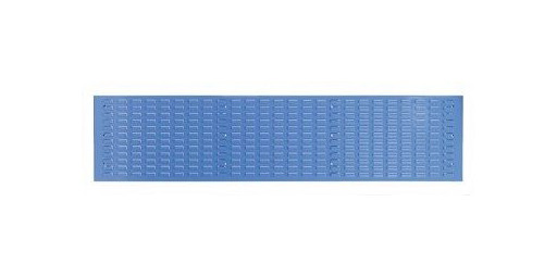 ADB Schlitzplatte, waagerechte Kiemenschlitzung, L1975xB456mm, Farbe blau, RAL 5012, 23274