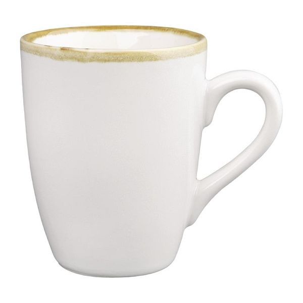 Olympia Kiln Kaffeebecher Kreideweiß 34cl (6 Stück), FB992