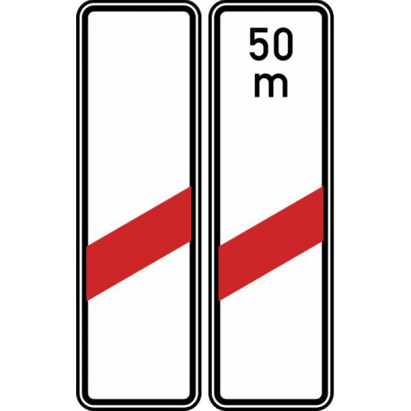 Stein HGS Einstreifige Bake (Aufstellung rechts), RA1, Flachform 2 mm, ohne Entfernungsangabe, 162-10-11