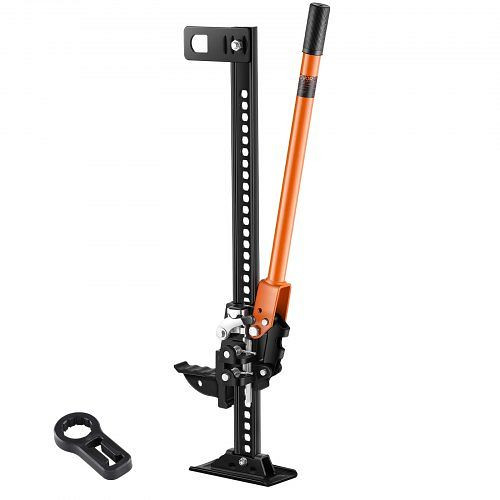 VEVOR Offroad High Lift Wagenheber 3,18 t, Stoßstangenheber 130,1–711,2 mm Hubbereich für Traktor Lkw SUV, NCQJDZJ33INCBS7UX001V0
