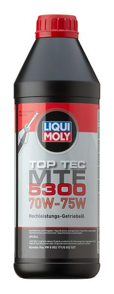 LIQUI MOLY Getriebeöl Top Tec MTF 5300 70W-75W, Dose Kunststoff, VE: 1 Liter, 21359