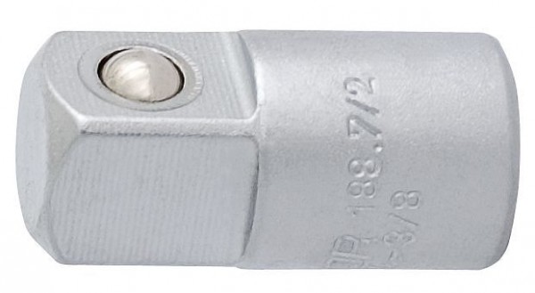 Unior Verbindungsstück Innenvierkant 1/4" Aussenvierkant 3/8", 1/4"-3/8", 607976
