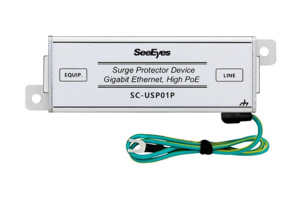 SeeEyes Überspannungsschutz für CCTV-Anwendungen über UTP Kabel (IP, HD-Analog, SDI), SC-USP01P