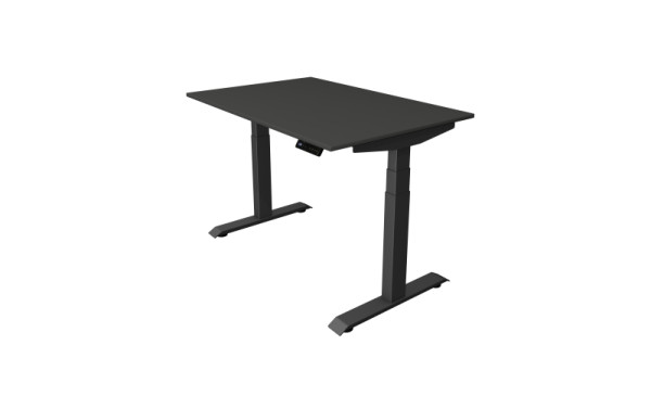 Kerkmann Sitz-/Stehtisch Move 4, B 1200 x T 800 mm, elektrisch höhenverstellbar von 640-1290 mm, anthrazit, (Montage), 10080413-1
