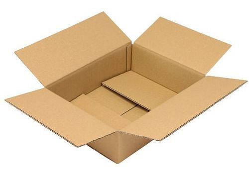 TransPak Wellpapp-Faltkarton 2-wellig, Innenmaß 400 x 300 x 100 mm, Qualität 2.30BC, VE: 10 Stück, 299423