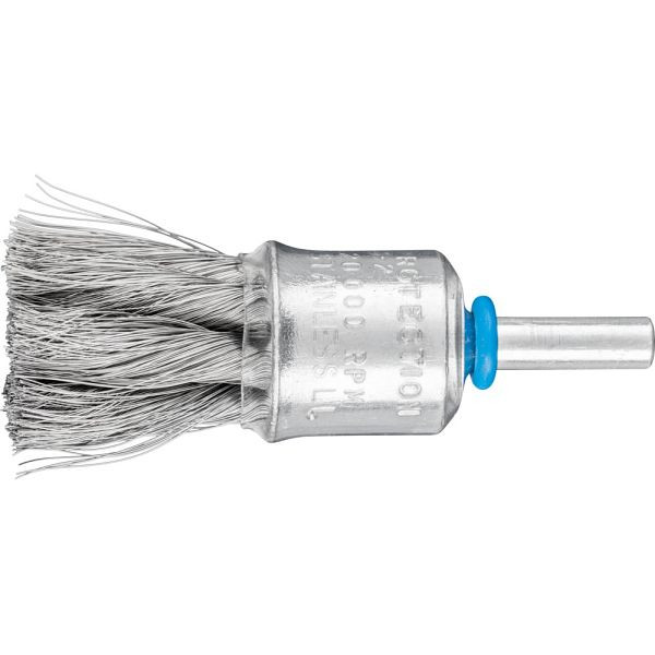 Pferd Pinselbürste mit Schaft, gezopft PBG 1919/6 INOX 0,15, VE: 10 Stück, 43207011