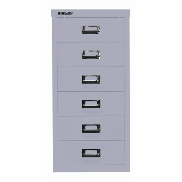 Bisley MultiDrawer™ DIN A4, 6 Schubladen, 656 lilac, L296656