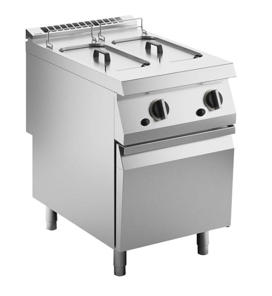 KBS Gas-Fritteuse 2 Becken je 10 L Standgerät 20kW, 10524405