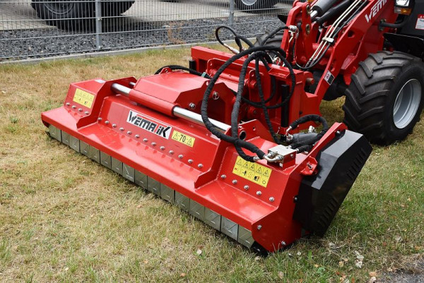 Wematik Hydraulischer Frontmulcher Hobart Plus 220 mit hydraulischem Seitenhub, WLM53