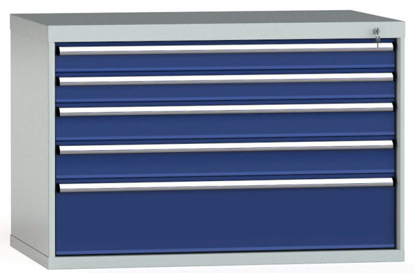 KLW Schubladenschrank 800 x 1201 x 750 mm H x B x T, Einbaumaß: 700 mm, Einteilung: 64x36 Einheiten, EA / 100 kg, SKB0800-05EP-001
