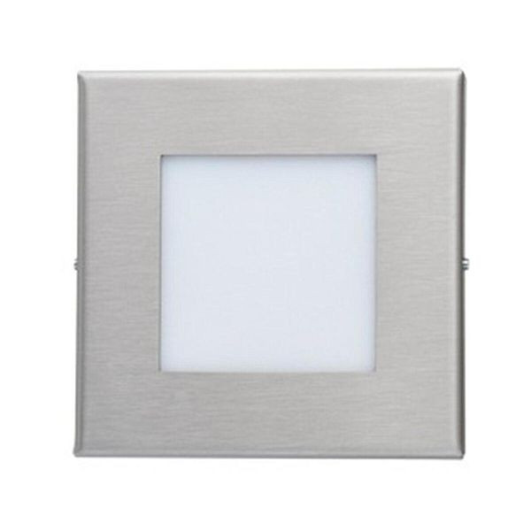 Brumberg LED-Orientierungsleuchte 1W 3000K A++ 40lm Edelstahl 1LED Konverter IP20 Scheibe mit LM 10140203, 113514