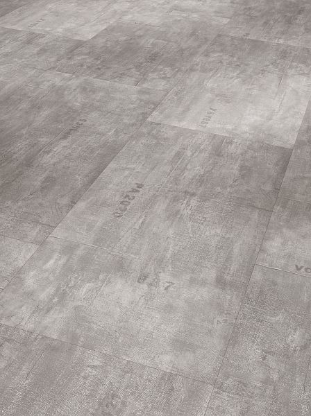Parador Designboden Vinyl Trendtime 5 Industrial Canvas grey Mineralstruktur Iconics 4-seitige Fase, VE: 5 Stück, 1744821