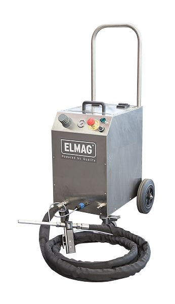 ELMAG Trockeneis Strahlanlage, ELMAG DRY-ICE 2Strahlschlauchpaket 5 Meter Pistole mit Düse 3 und 5 mm²-12 bar, 500-2000 lt/min, 3-30 kg/Std, 21601