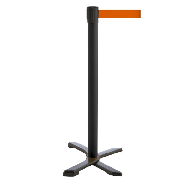 Stein HGS Personenleitsystem -P-Line Compact-, schwarz, orange, mit Gurtendstück (Standard), 34869-1502