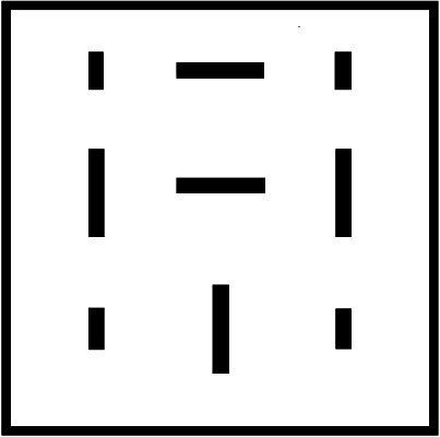 HELLA Relaissockel, 9-polig, Flachsteckhülse, Ø: 2.8/6.3mm, 8JA 003 526-002