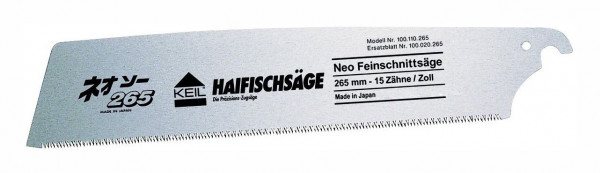 KEIL NEO Feinschnittsäge Ersatzblatt 300 mm - 12 Zähne/Zoll, A1.100.020.300
