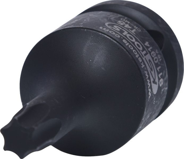 KS Tools 1/2" Kraft-Bit-Stecknuss Torx, kurz, T45, 911.0914