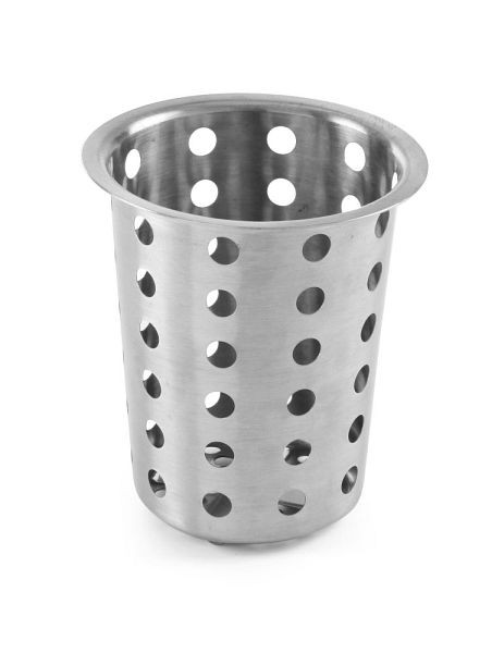 Hendi Besteckköcher Edelstahl Ø 97x137 mm, 552490, 8711369552490