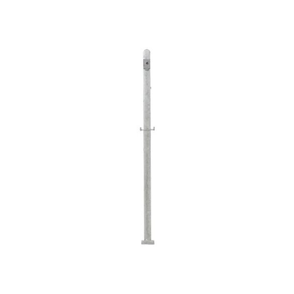Stein HGS Ersatz-Befestigung für Abfallbehälter -M1- und -M2-, Befestigungsschiene aus Flacheisen 60x4mm/Länge 65cm, 10092