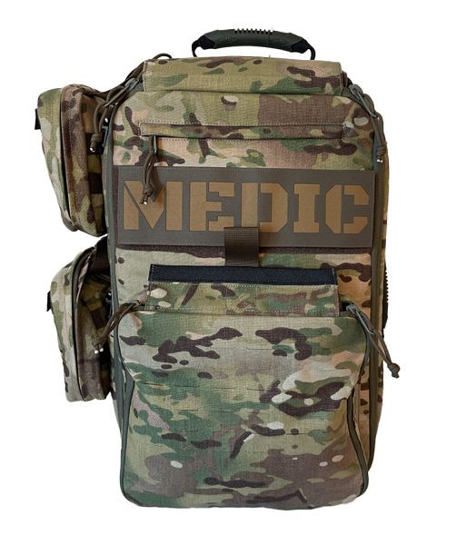 ultraMEDIC COMBAT LIVE SAVER PACK (CLS) - Taktischer Notfallrucksack, tarnfarben, SAN-5010-MC