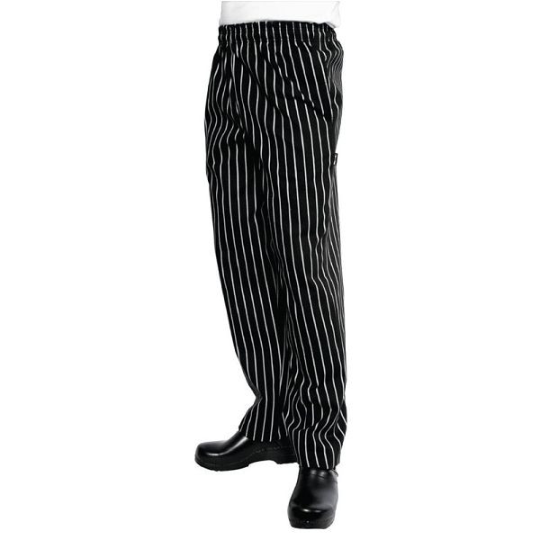 Chef Works Lockere Designer-Kochhose gestreift M, A940-M