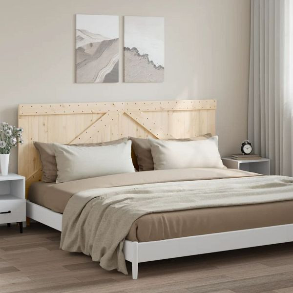 vidaXL Kopfteil 200x104 cm Massivholz Kiefer, Material: Massives Kiefernholz (unbehandelt), 358402