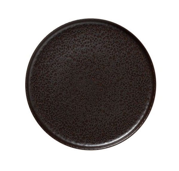 WAS Teller, flach, Ø 33 cm, metallic brown, rund, VE: 4 Stück, 452001033