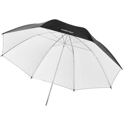 Walimex pro Reflexschirm schwarz/weiß, 109cm, 1017658