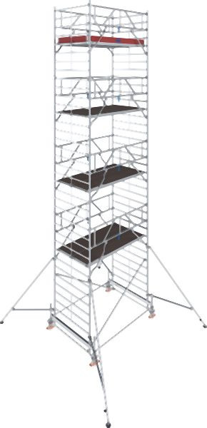 Krause Stabilo Fahrgerüst S500 Feldlänge: 2,50m, Arbeitshöhe: 10,50m, 784070