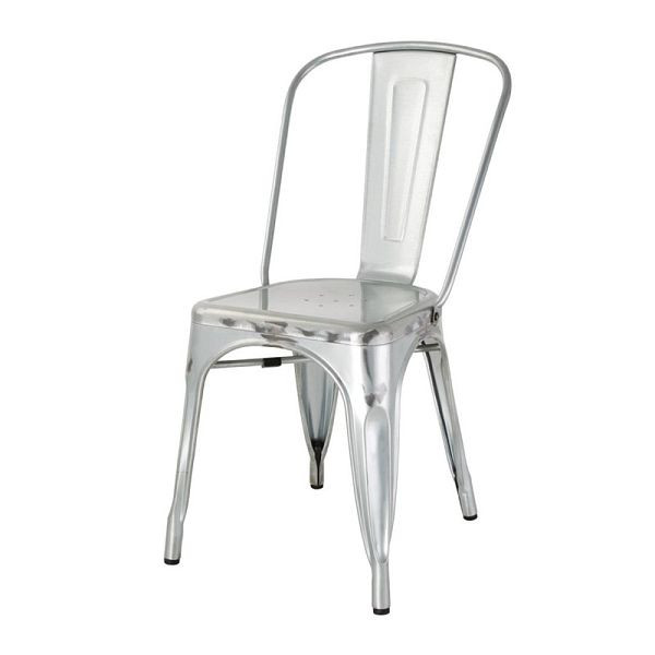 Bolero Bistro Stühle aus verzinktem Stahl (4 Stück), GL338