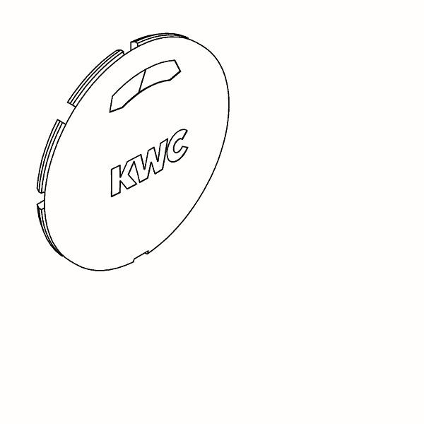 KWC Firmenplakette, RoKera, 2000105502, 7612982013232