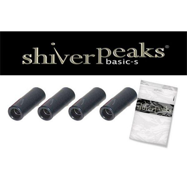 shiverpeaks BASIC-S, Bananenkupplung, VE: 4 Stück, schwarz, BS56230-4S