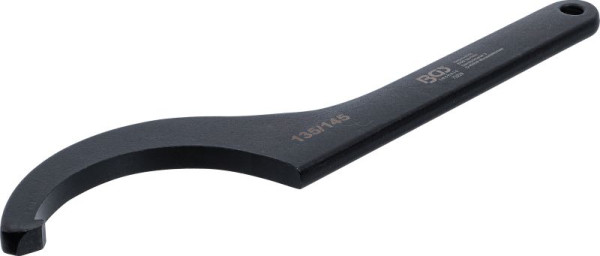 BGS Hakenschlüssel mit Nase, 135 - 145 mm, 73223, 4048769078881