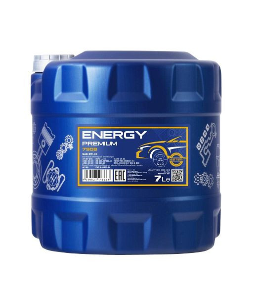 MANNOL Motorenöl 7908 Energy Premium 5W-30, VE: 7 l, MN7908-7