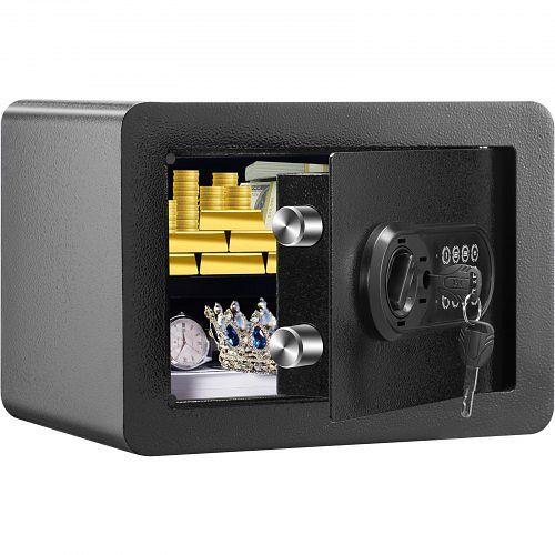 VEVOR Safe Tresor 0,5 Kubikfuß, Möbeltresor mit Feuerfester Geldtasche, WSBXJHSWSLF05IINNV0