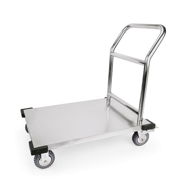 WAS Plattformwagen, 91,5 x 51 cm, Edelstahl, 4428000, 4044925061117