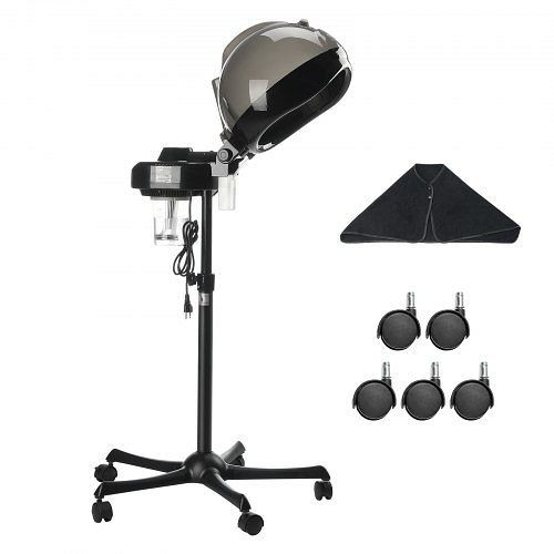 VEVOR Dampfhaube Haardampfer Dampfhaube Friseur Stativ 2 Modi 300mm 60Min Timer, LSZQJYJLS85086LGOV2