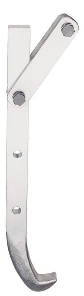 KUKKO 1 Abzughaken mit Laschen, Schrauben und Muttern, Maximal zulässige Belastung: 20 t, Y205-00