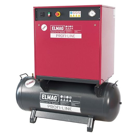 ELMAG Kompressor PROFI-LINE SILENT, PL-S 350/10/24+100 W - Kompaktgerät, 10132
