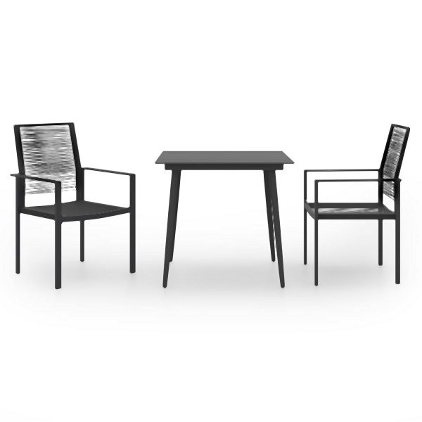 vidaXL 3-teilig Garten-Essgruppe, 3060255, 8720286241776