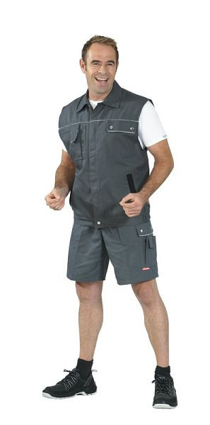 Planam Canvas 320 Weste, grau/schwarz, Größe XL, 2163056