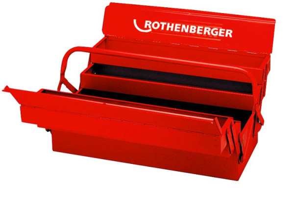 Rothenberger Montage-Werkzeugkasten Azubi, rot, 5 teilig, 530mm, 402312