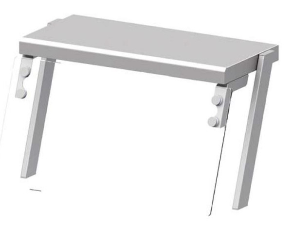 Stalgast Aufsatzbord mit Glas-Hustenschutz, Wärmelampe und Beleuchtung 1433x450x450 mm für Speisenausgabesysteme, ZS14103