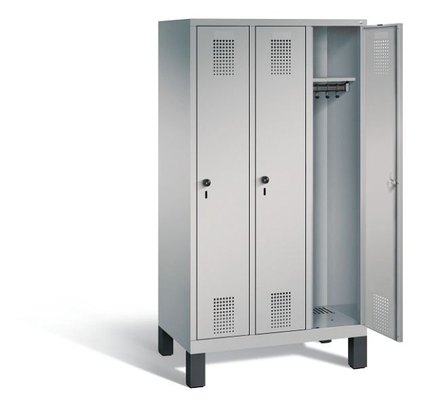 C+P Spind Evolo, H1650xB900xT500mm, Farbe: Weißaluminium, 480106-30 S10034