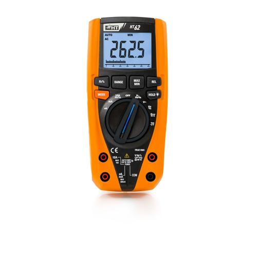 HT Instruments TRMS Multimeter, 4 stellige Anzeige, 6000 Digits, Bargraph, CAT IV, Kapazität, 1010320
